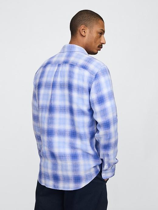 100% Linen Classic Shirt Product Image