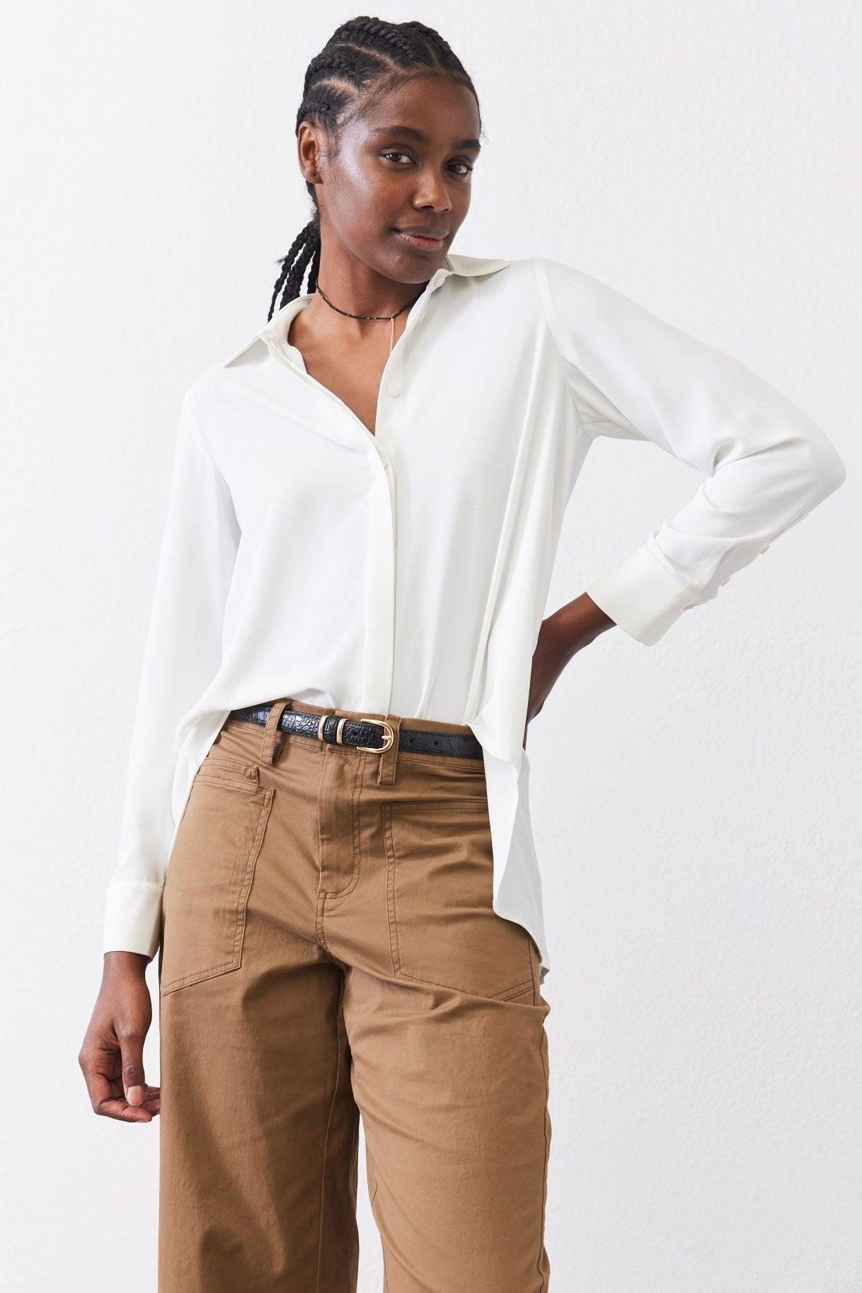 The Box Pleat Blouse Product Image