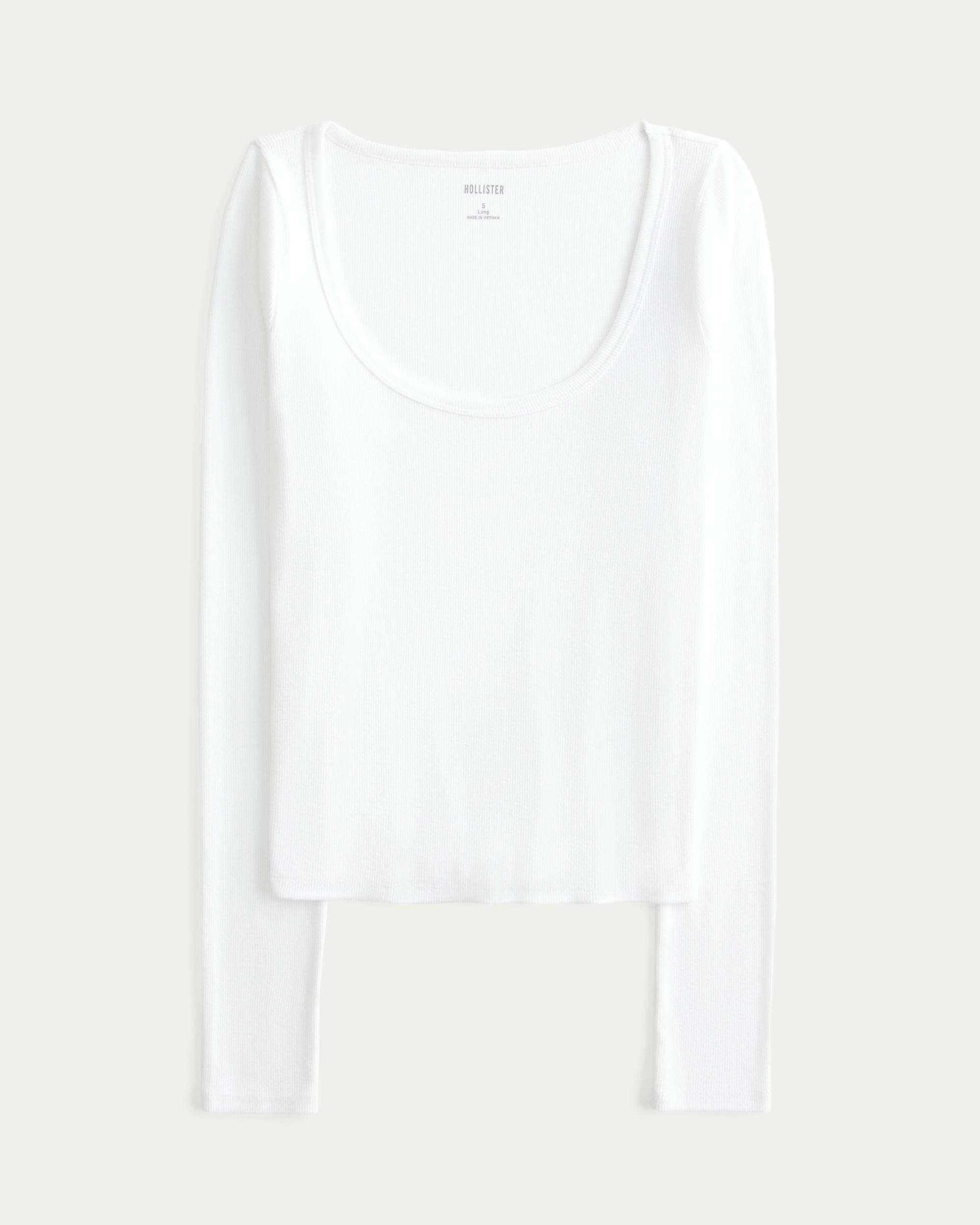 Ribbed Scoop Top Product Image