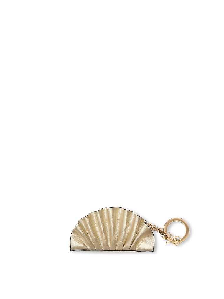 Gold Shell Coin Purse Keychain Product Image