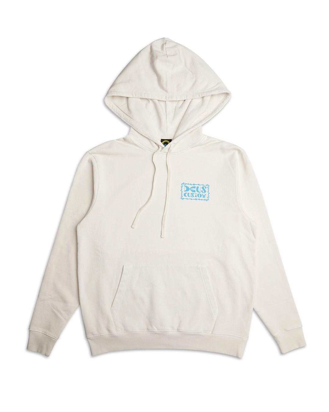 Sunblock Acid Hoodie - Dirty White Product Image