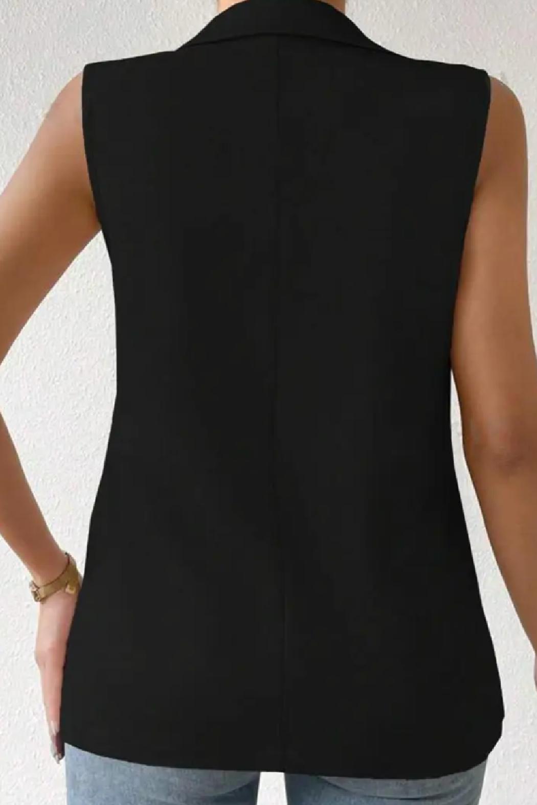Sleeveless Summer Blazer Product Image