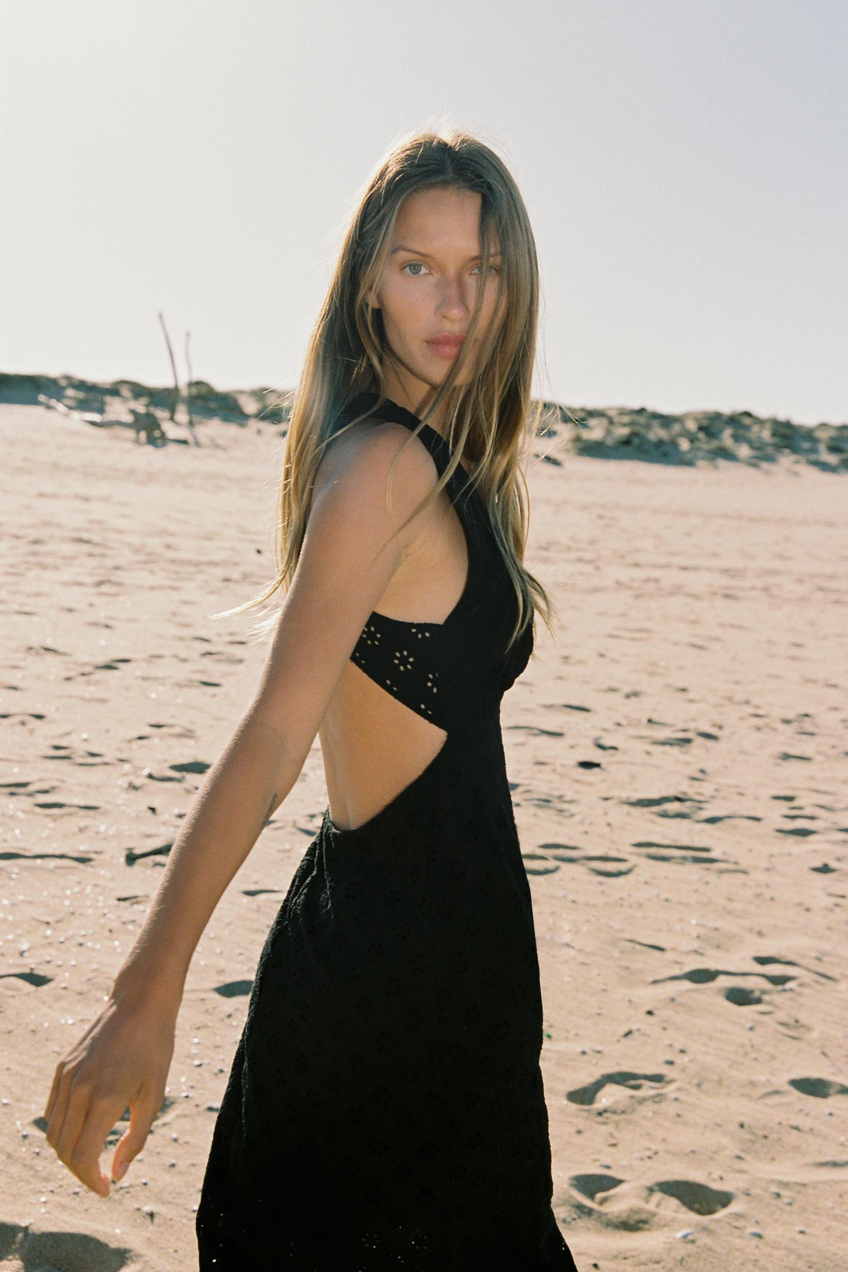 OPENWORK EMBROIDERED DRESS Product Image