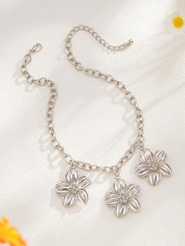Flower Shape Necklaces Accessories Product Image