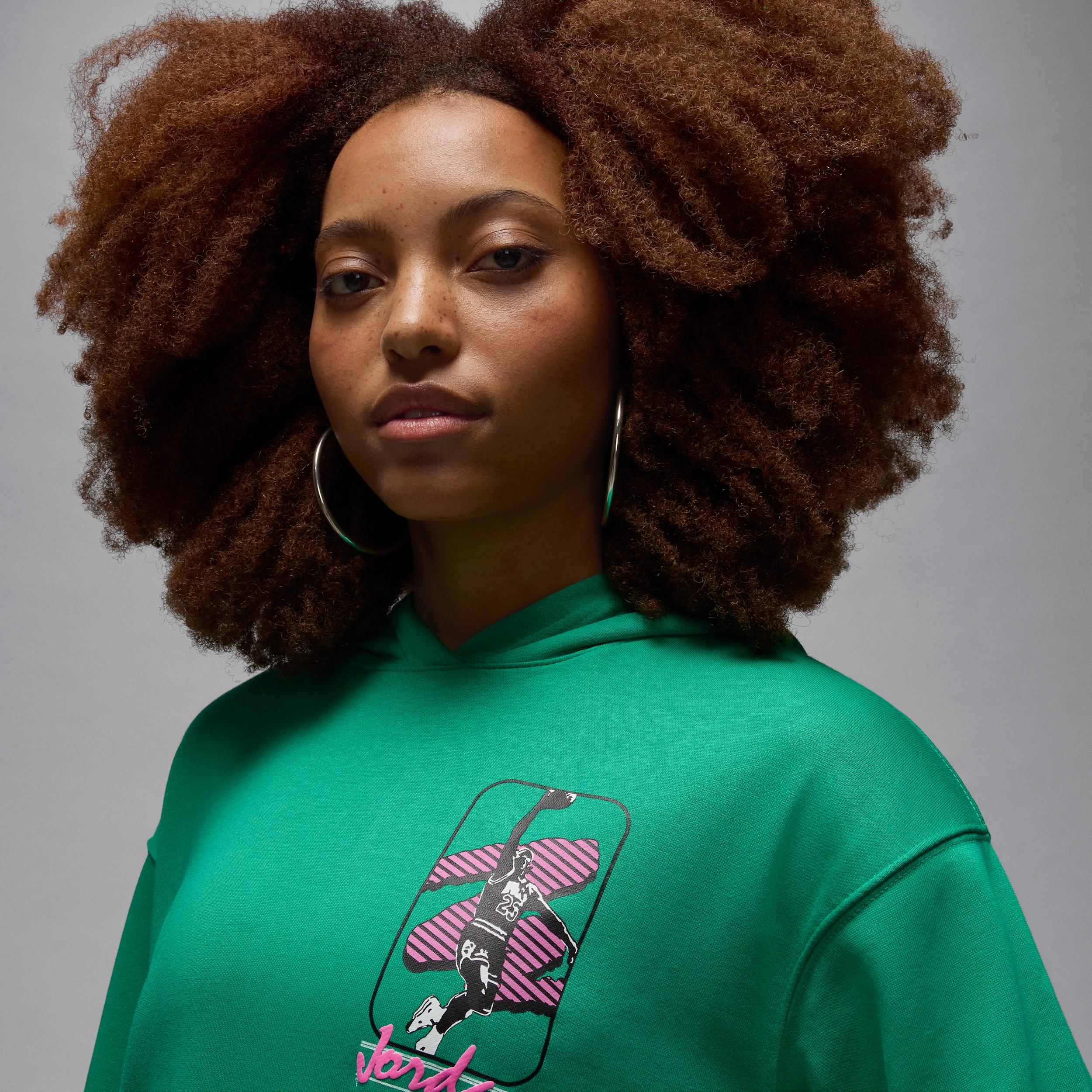 Womens Jordan Brooklyn Fleece Pullover Hoodie | HJ0148-324 Product Image