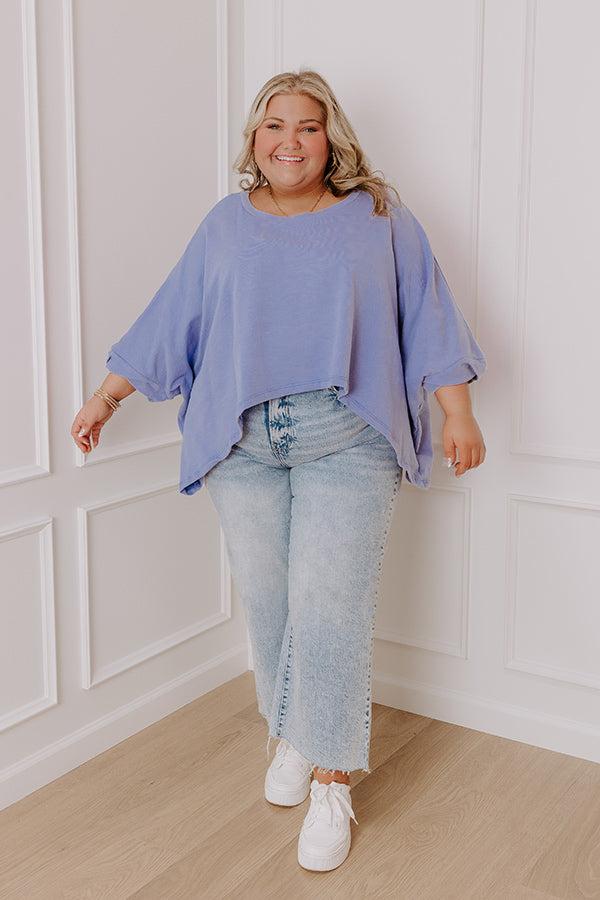 Ready, Set, Road Trip Oversized Top Curves Product Image