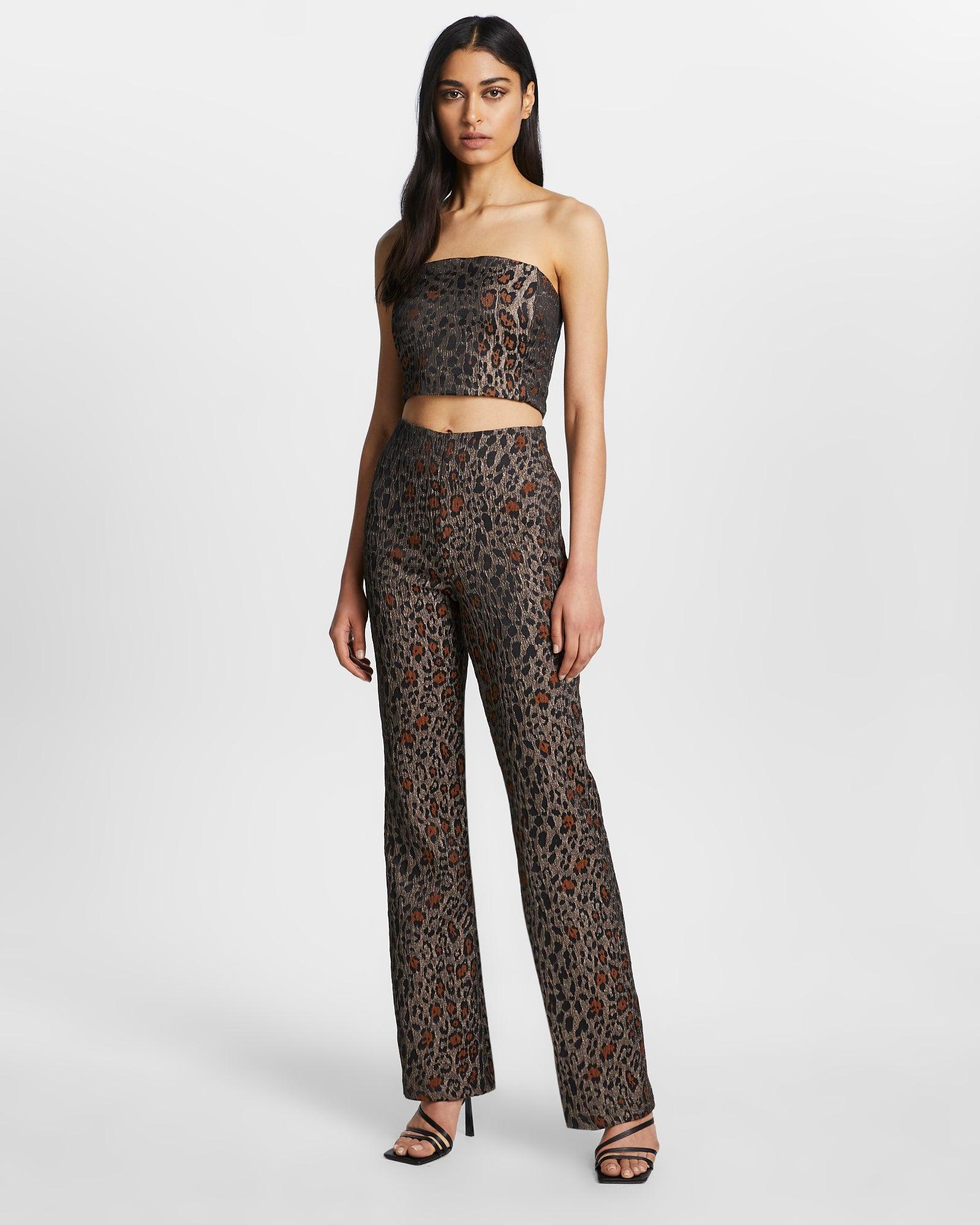 THREE AM PANT LEOPARD Female Product Image