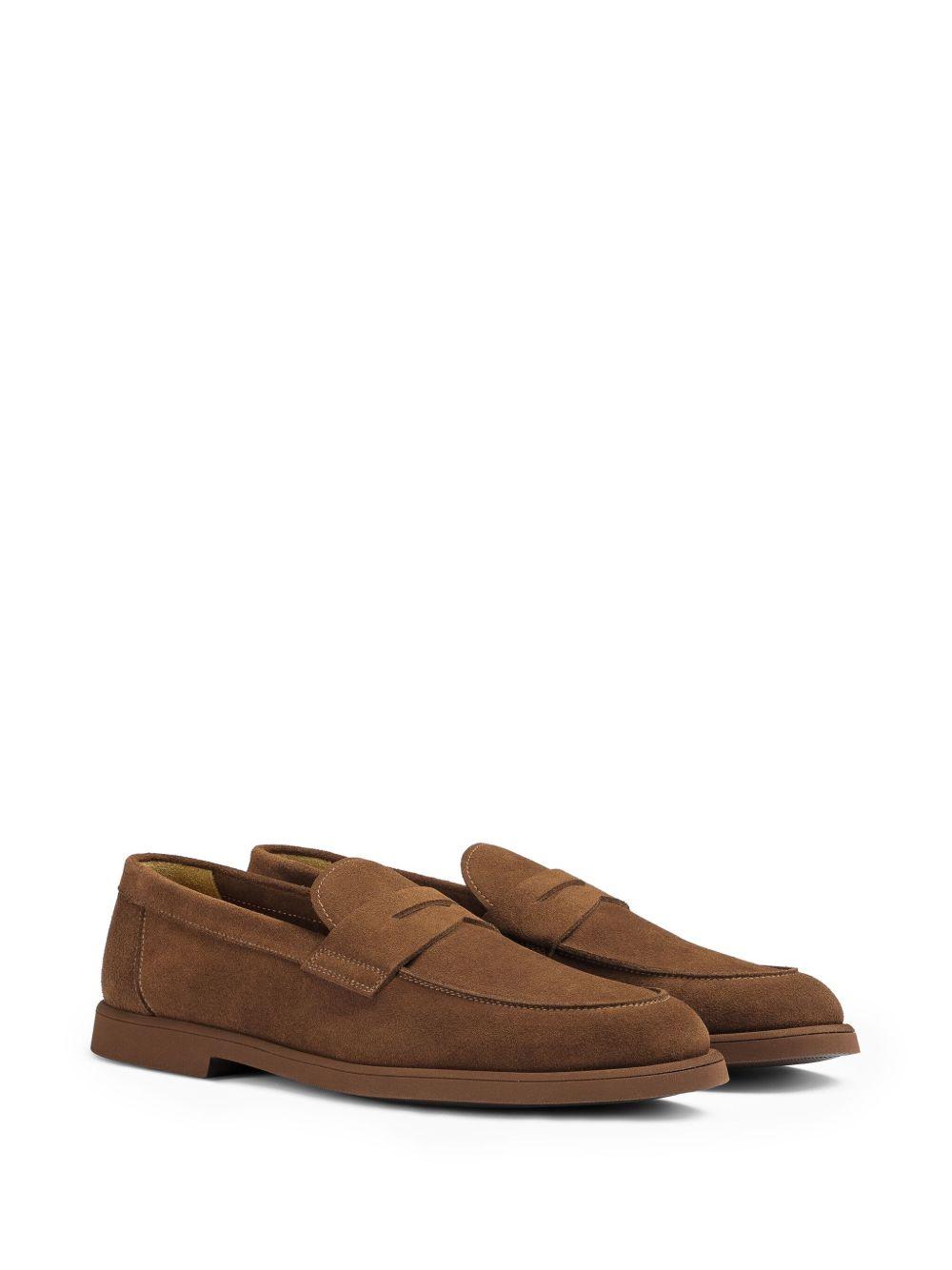 suede penny loafers Product Image