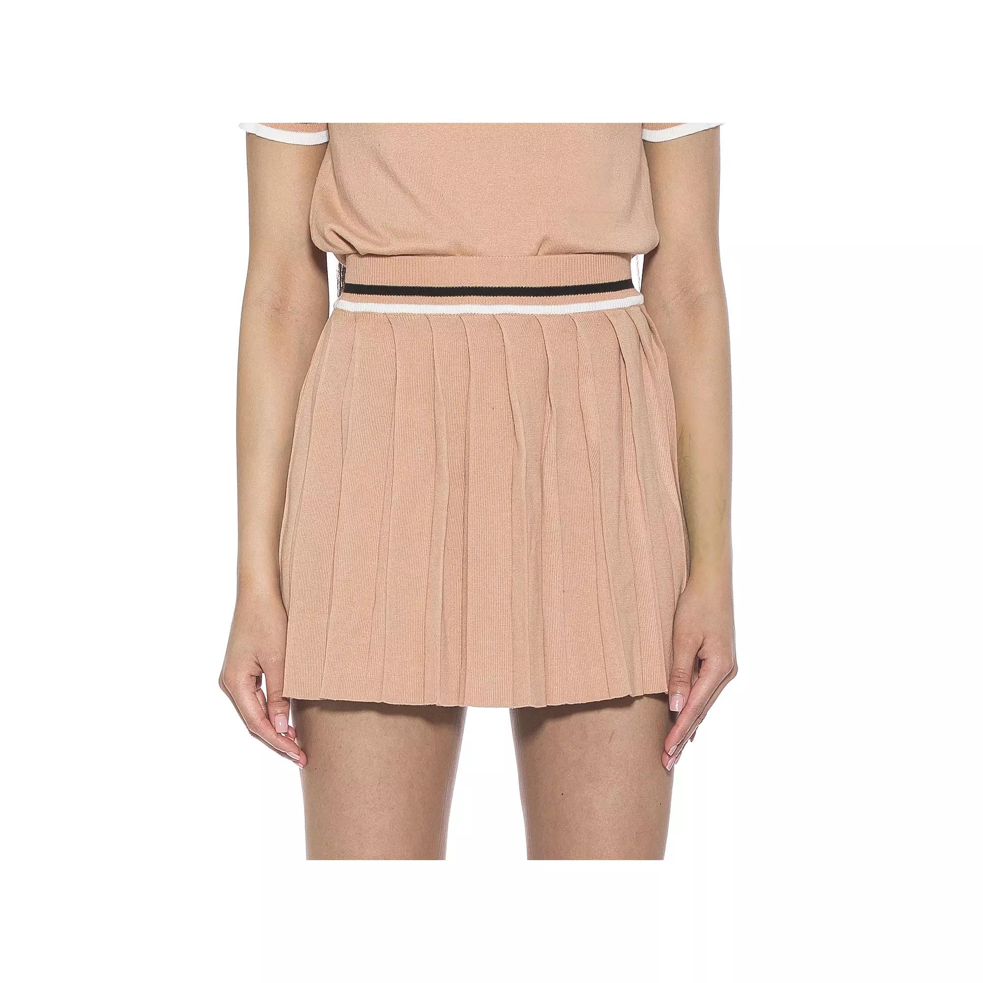 Womens ALEXIA ADMOR Serena Pleated Tennis Skirt, Women's,  Product Image