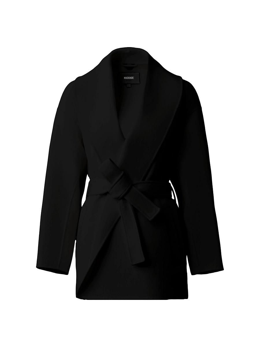 Womens Tyra Wool Coat Product Image