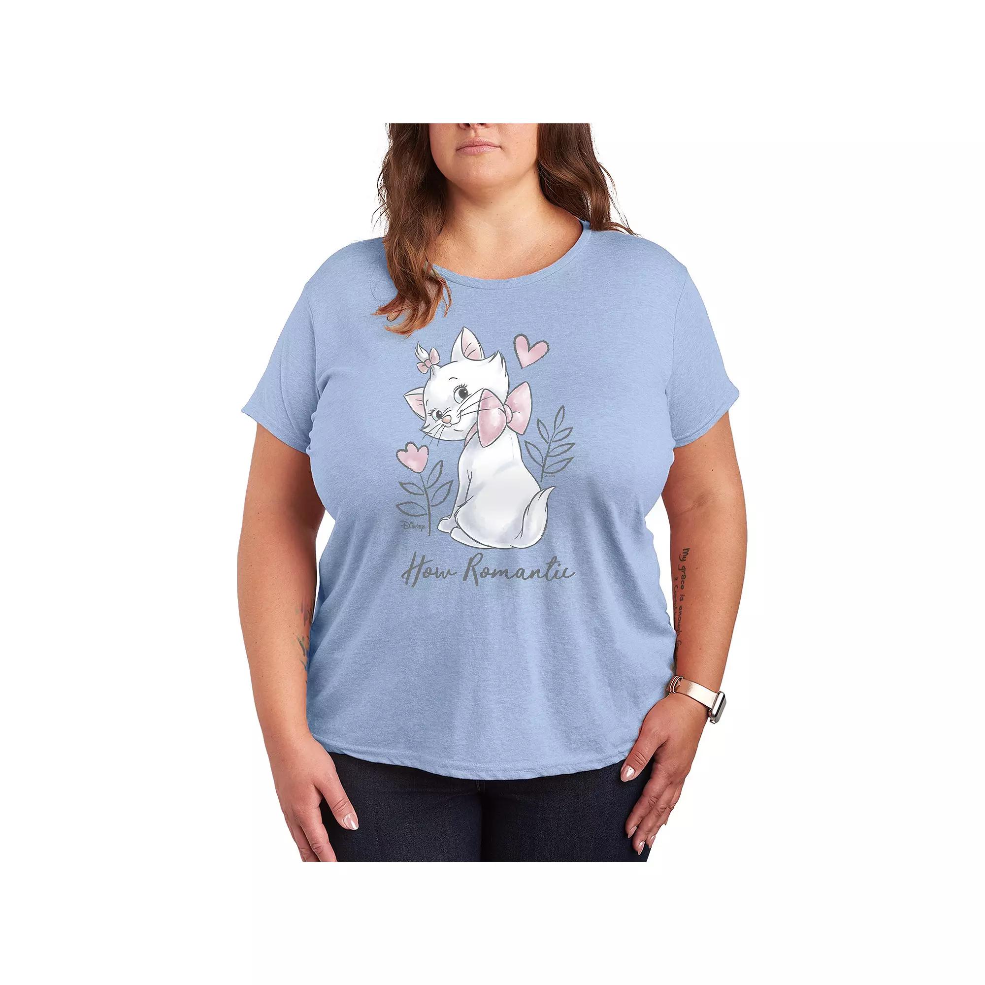 Disney's The Aristocats Marie Plus Romantic Graphic Tee, Women's,  Product Image