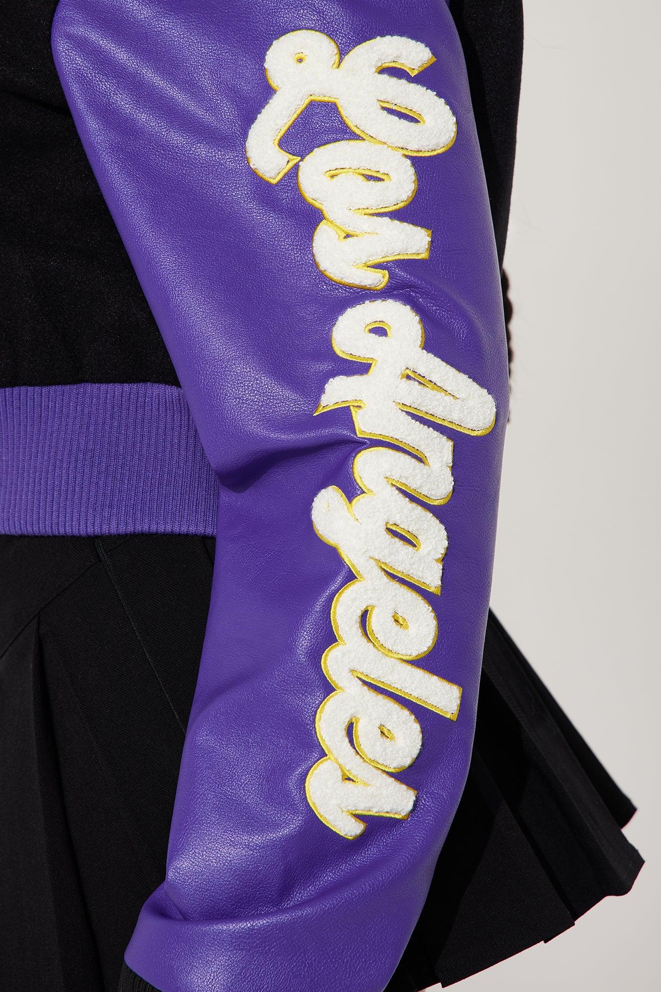 Lakers Legacy Bomber Jacket - Black Product Image