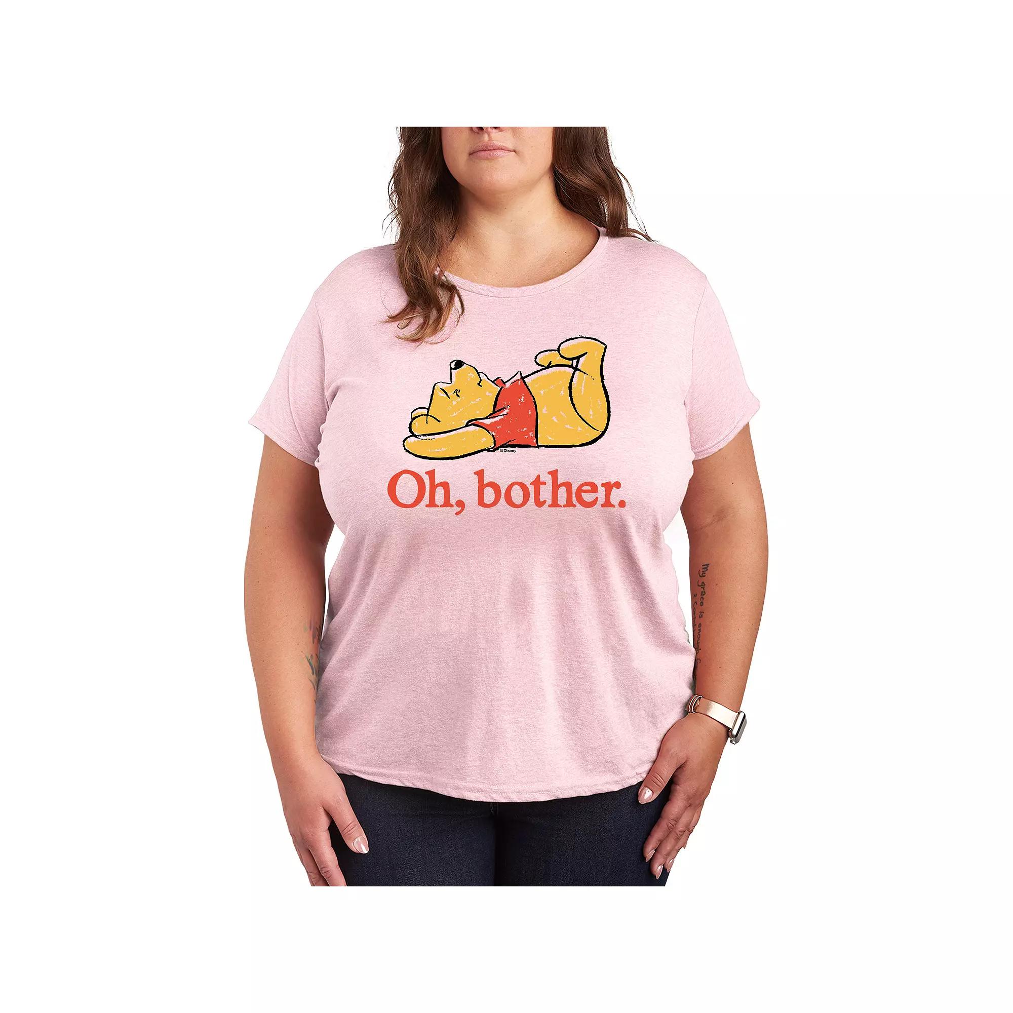 Disney's Winnie The Pooh Plus Oh Bother Graphic Tee, Women's,  Product Image