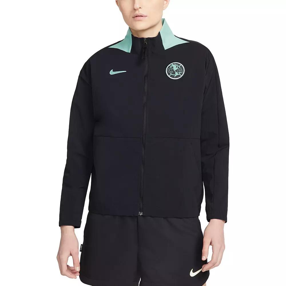 Women's Nike Black Club America Anthem Raglan Full-Zip Jacket,  Product Image