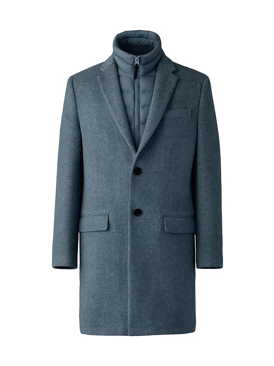 Mens Skai Down-Lined Wool Coat Product Image