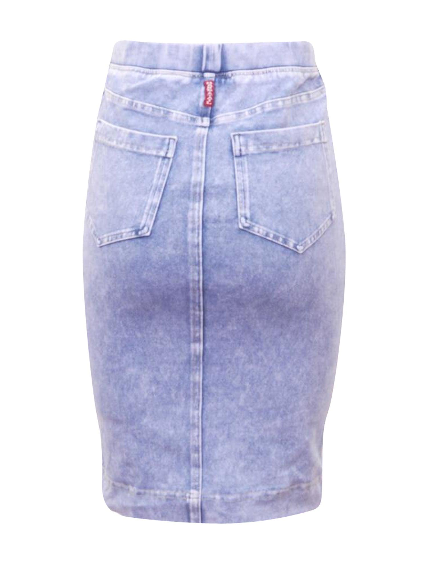 Hard Tail Denim Pencil Skirt WJ-124 Product Image
