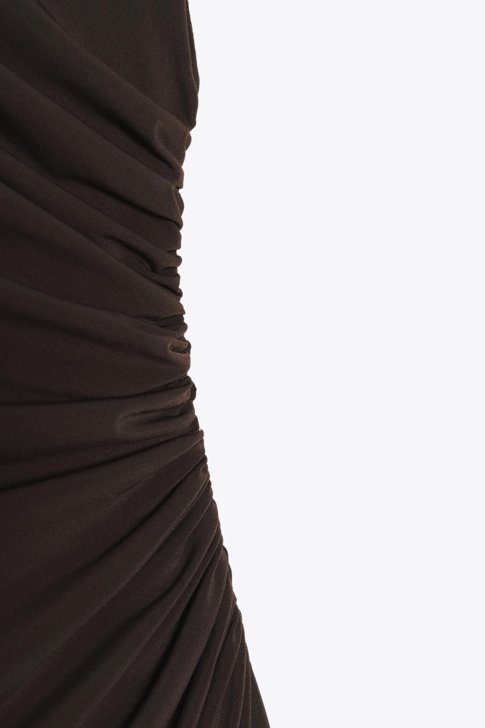 DRAPED MINI DRESS Product Image