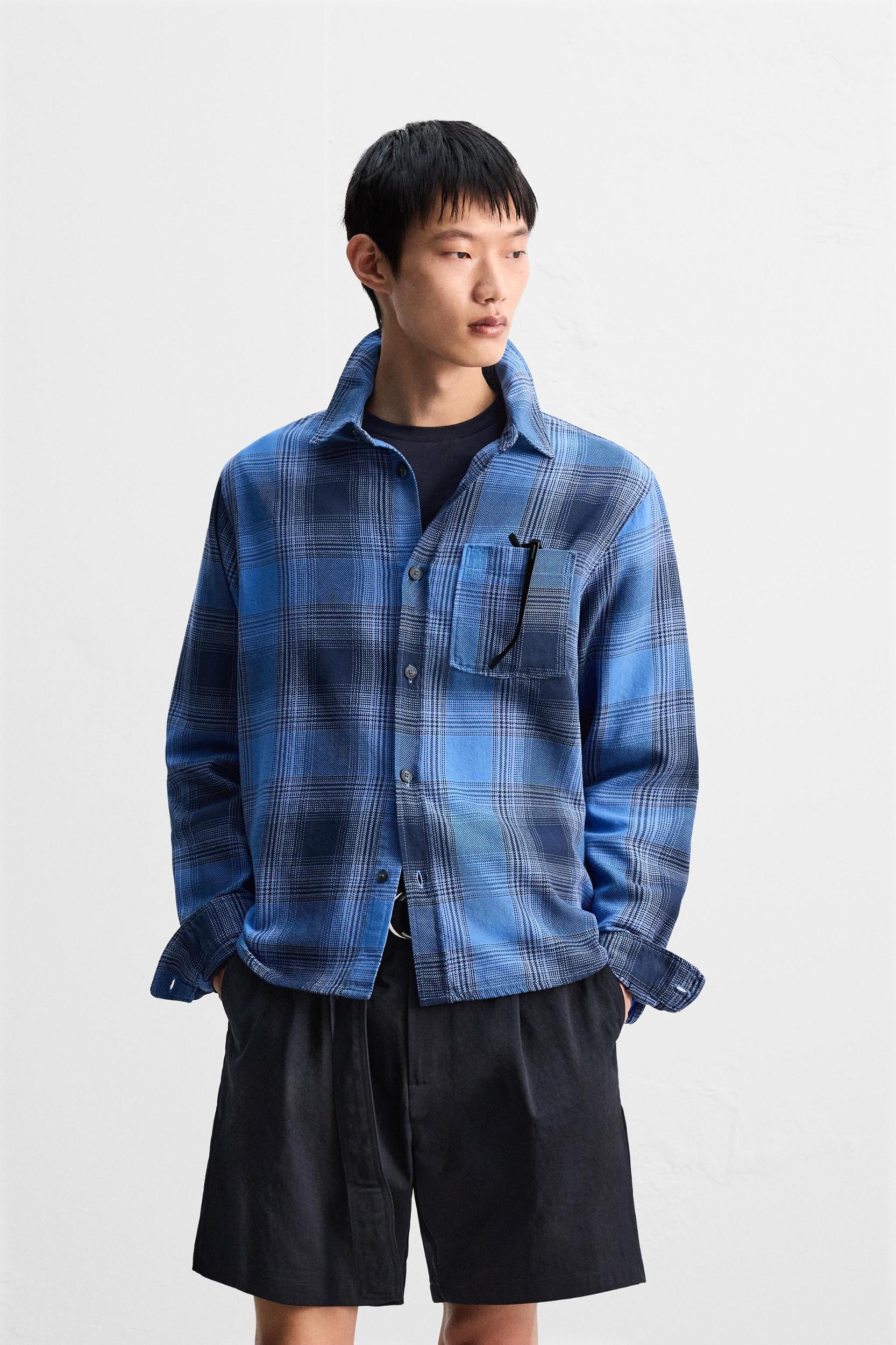 PLAID POCKET SHIRT Product Image