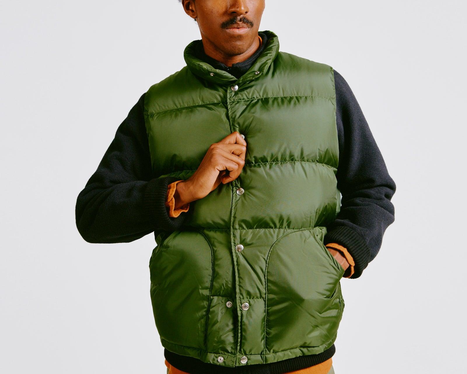 Batten-Down Vest V.2 / Olive Product Image