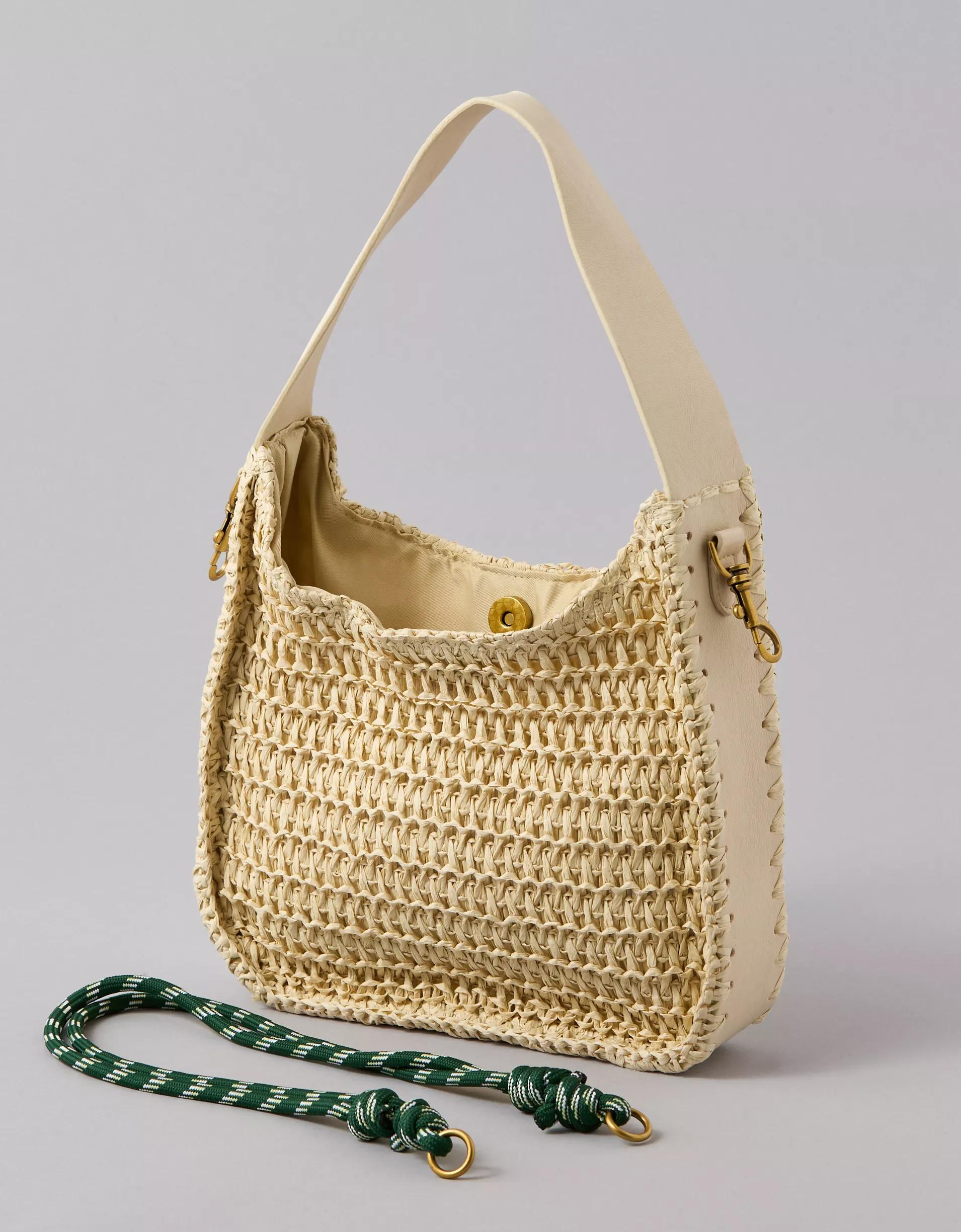 AE Mini Raffia Tote Bag Product Image