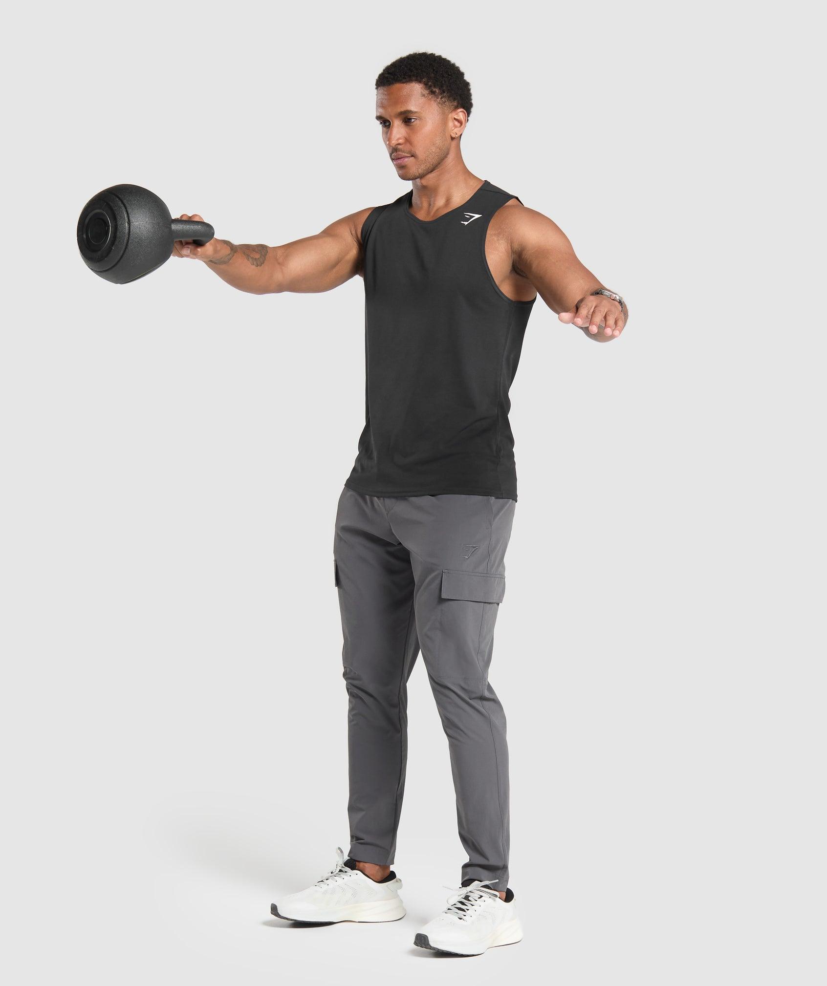 Stretch Woven Cargo Pants Product Image