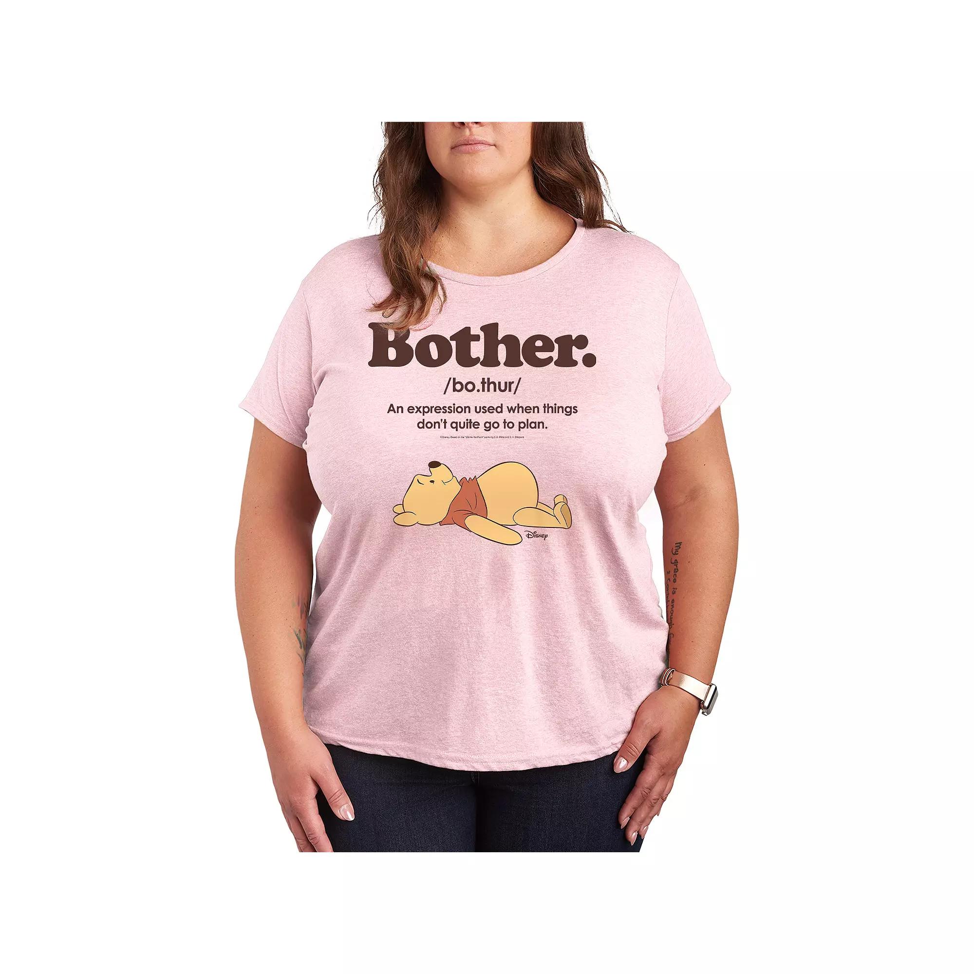 Disney's Winnie The Pooh Plus Bother Graphic Tee, Women's,  Product Image
