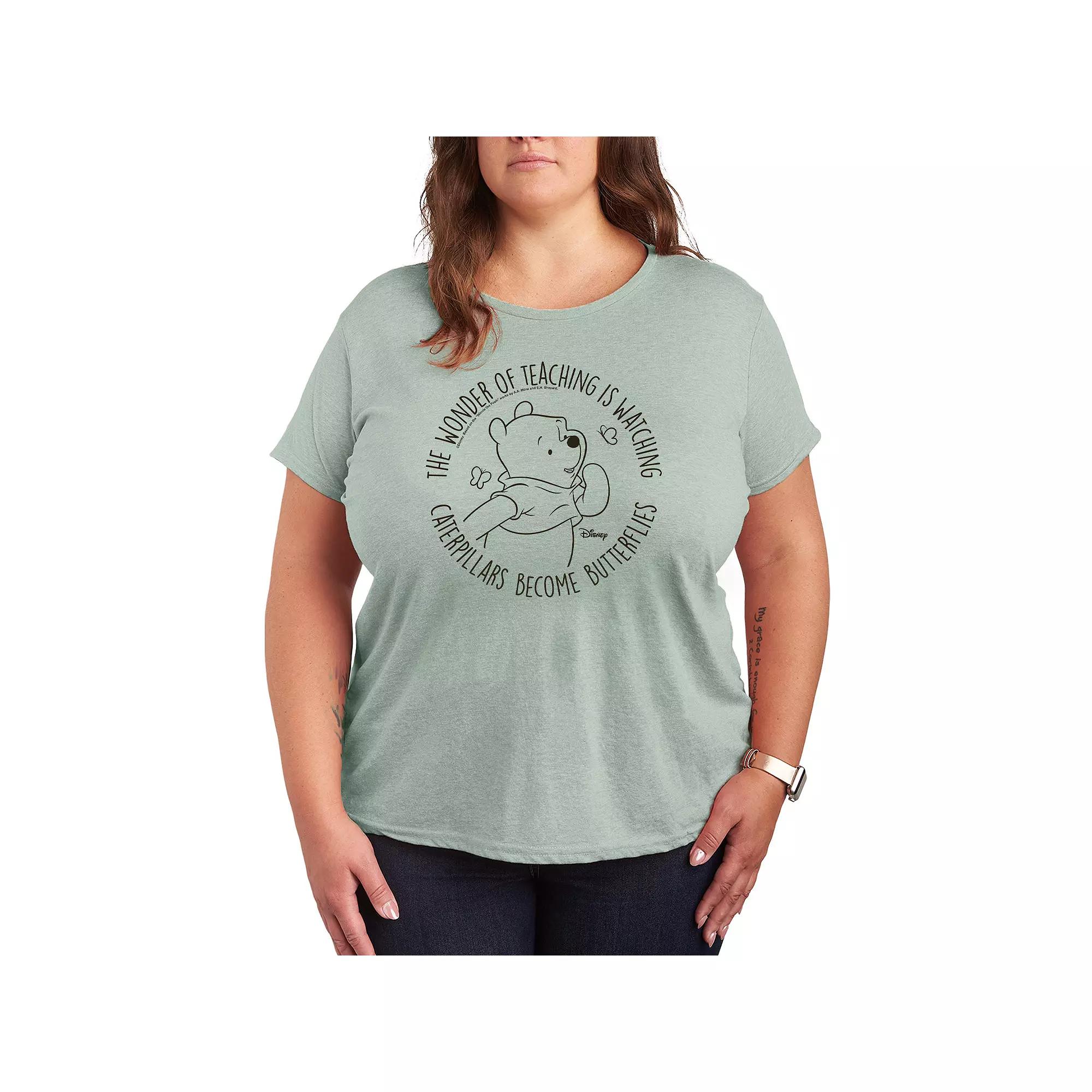 Disney's Winnie The Pooh Teaching Graphic Tee, Women's,  Product Image