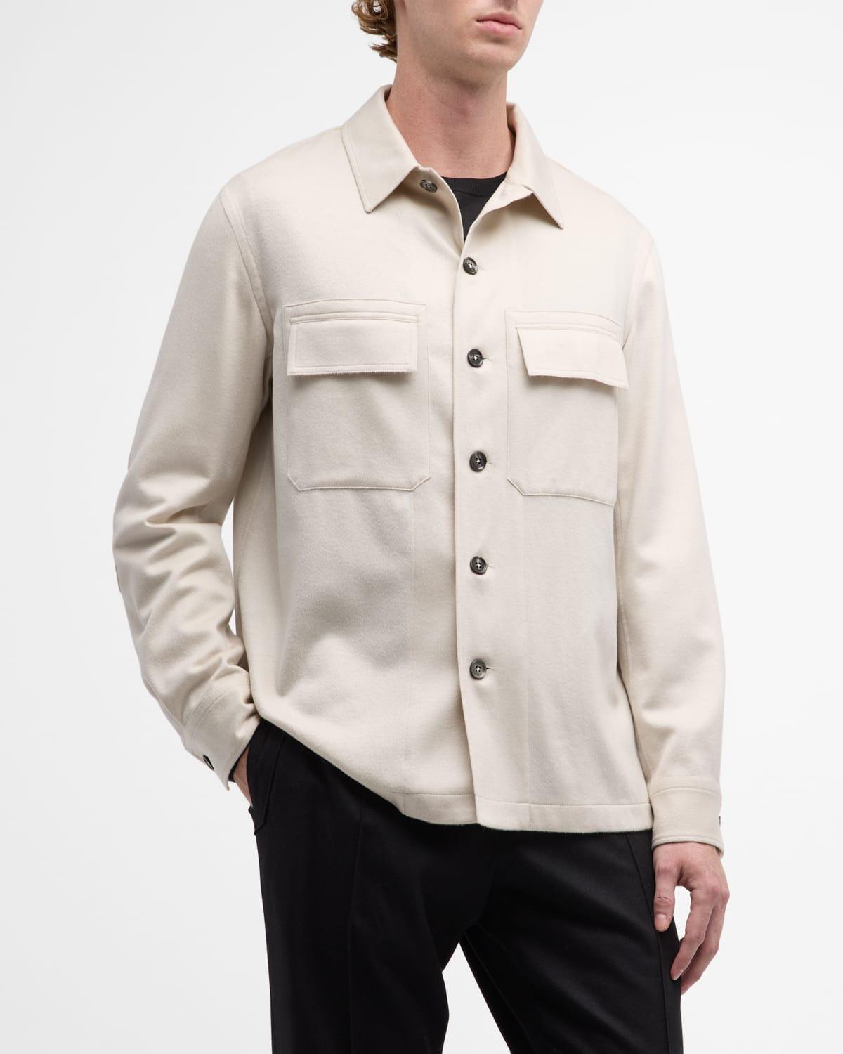 Mens Oasi Cashmere Overshirt Product Image