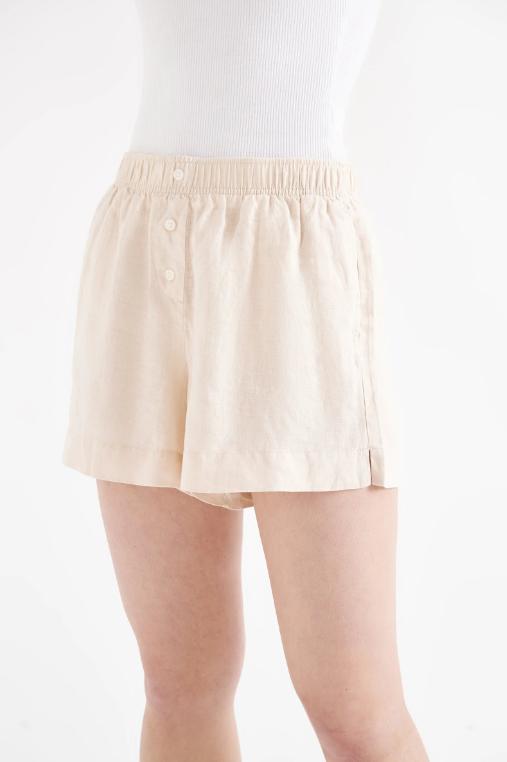 Nude Lucy | Lounge Linen Short Natural Product Image