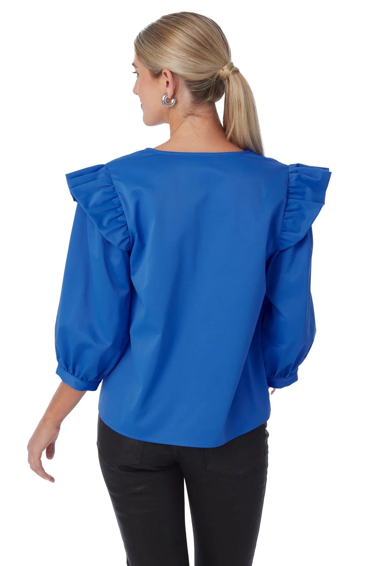 "Anya" Ruffle Slv Top Product Image