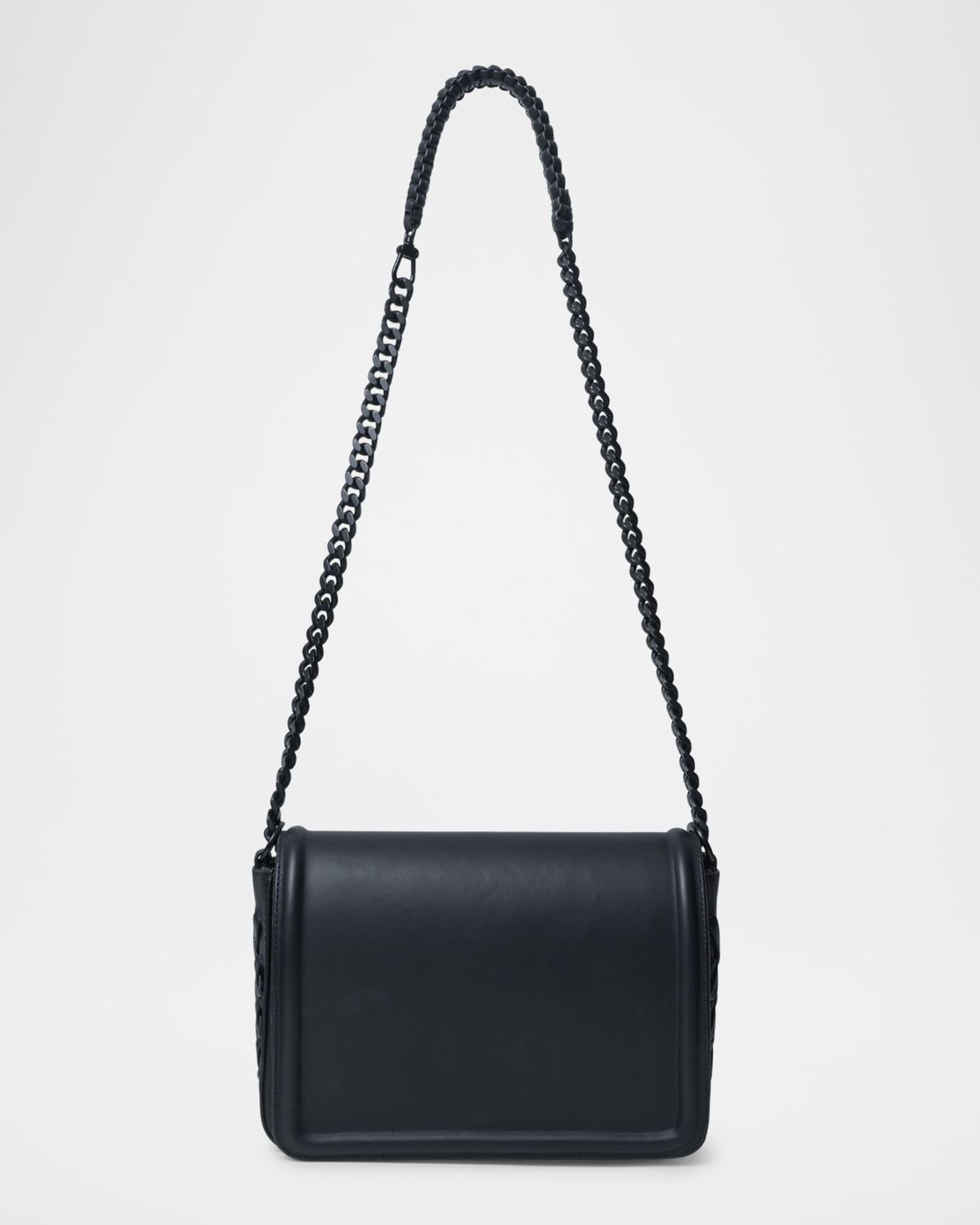 Maxi Box Flap Leather Shoulder Bag Product Image