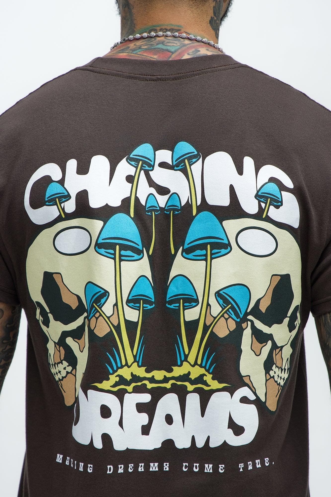 Making Dreams Come True Short Sleeve Tee - Brown Product Image