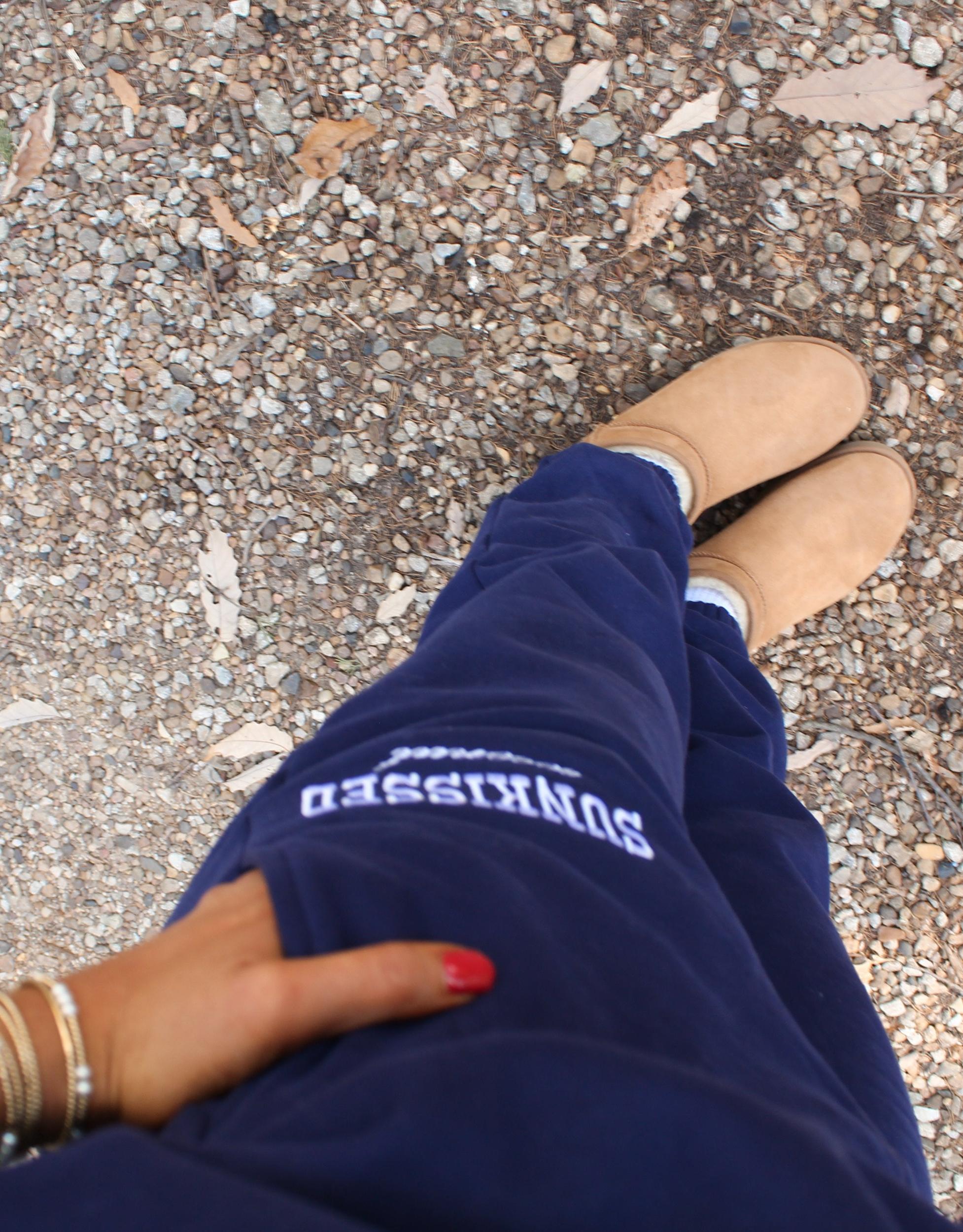 Navy Blue Yacht Club Sunkissed Sweatshirt Product Image