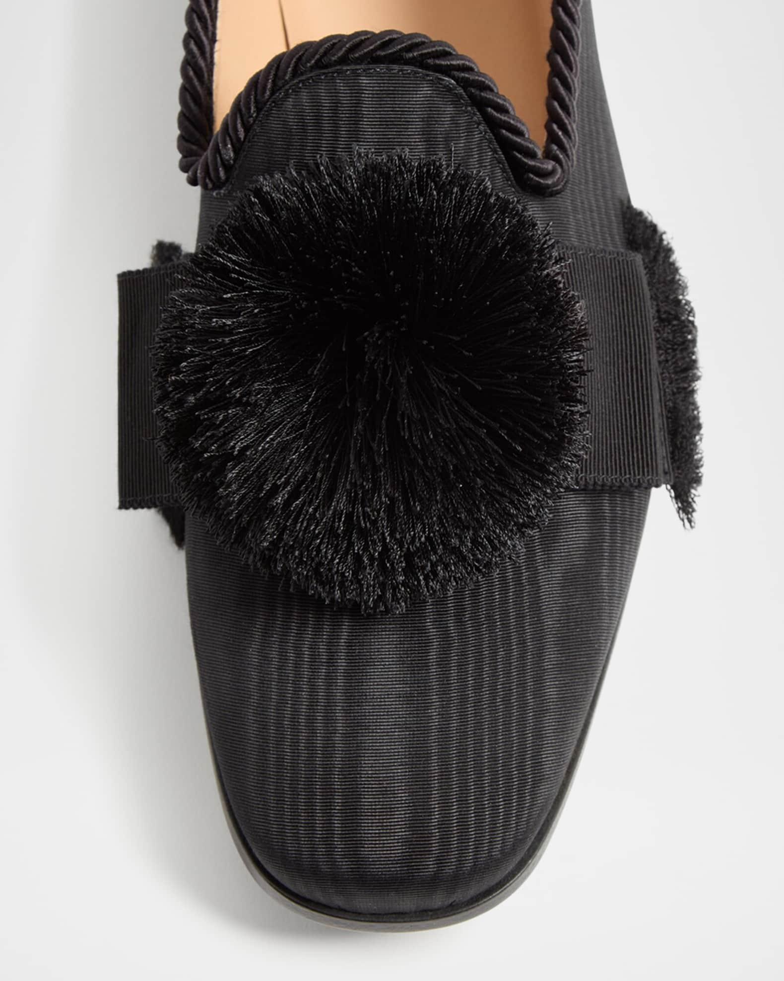 Mens Bowow Grosgrain and Pompom Loafers Product Image