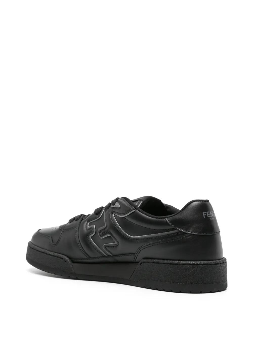 Match leather sneakers Product Image