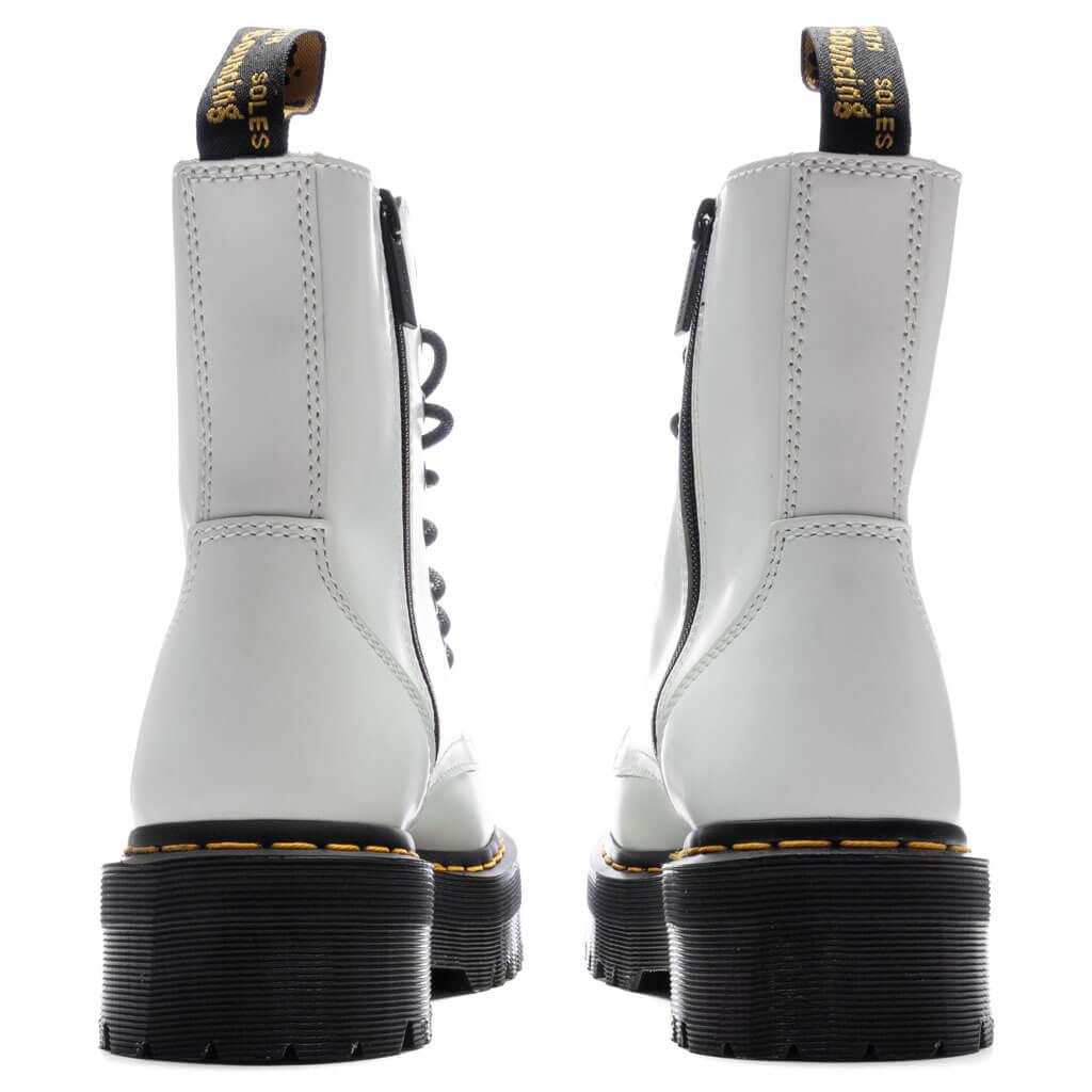Women's Air Wair Jadon Polished Smooth Boot - White Female Product Image