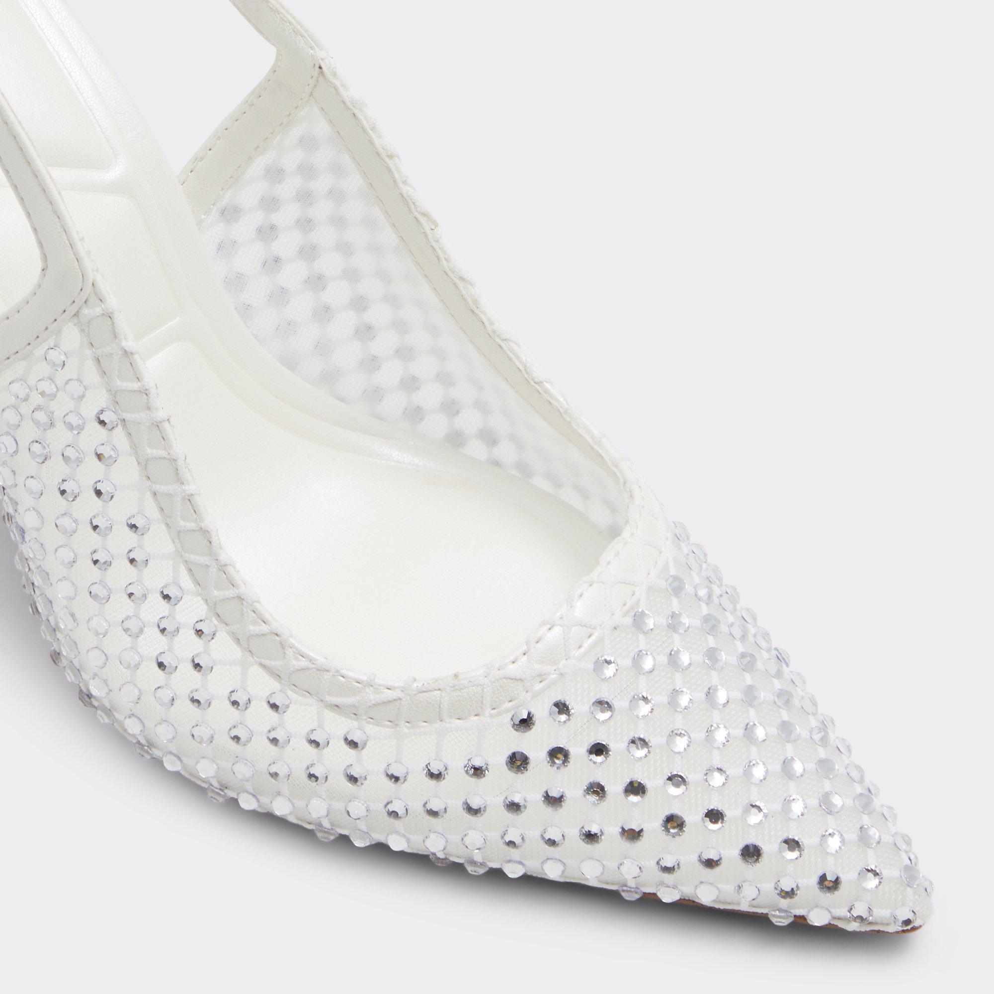 Marciana White/Bone Women's Slingbacks | ALDO US Product Image