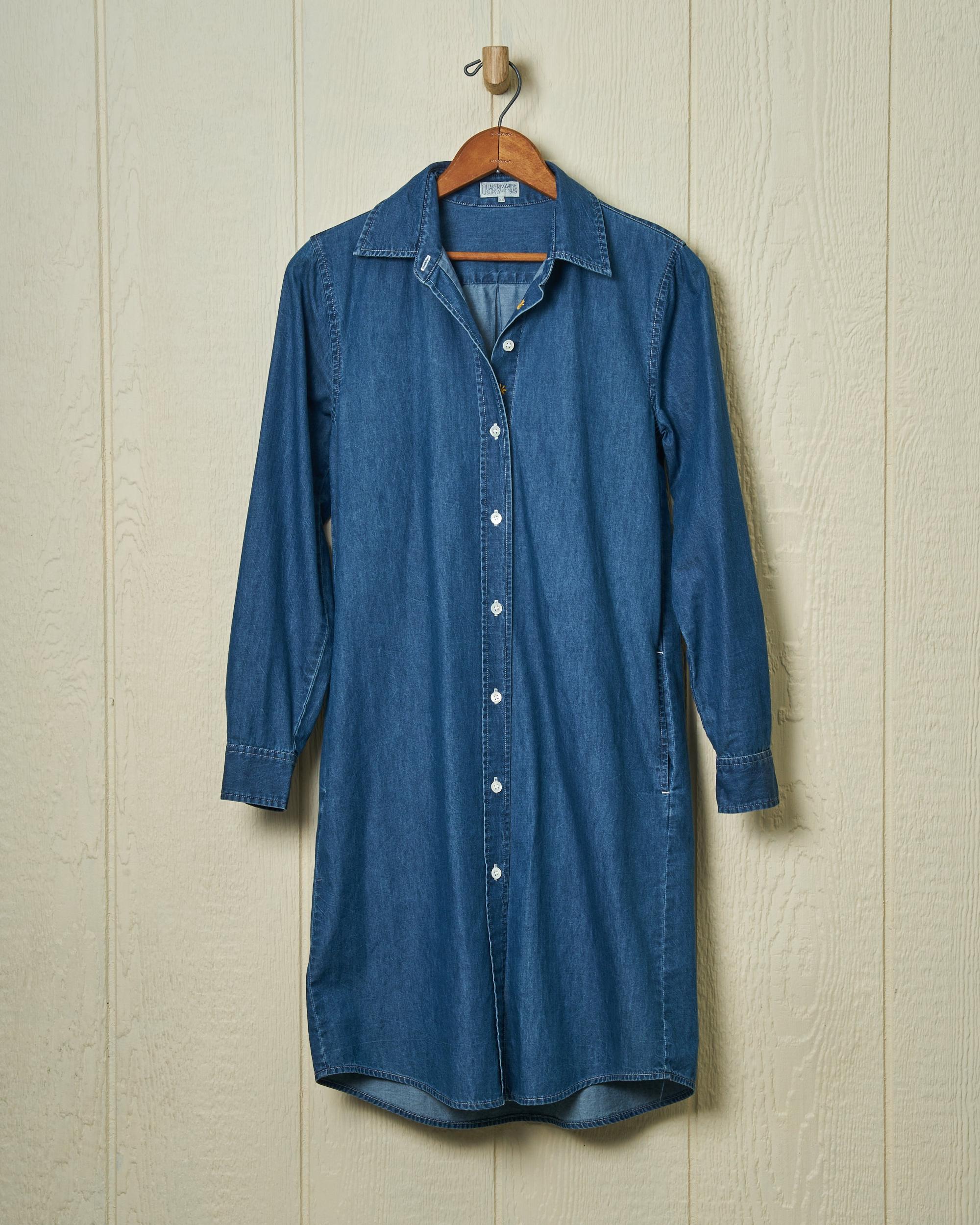 Denim Shirt Dress Product Image