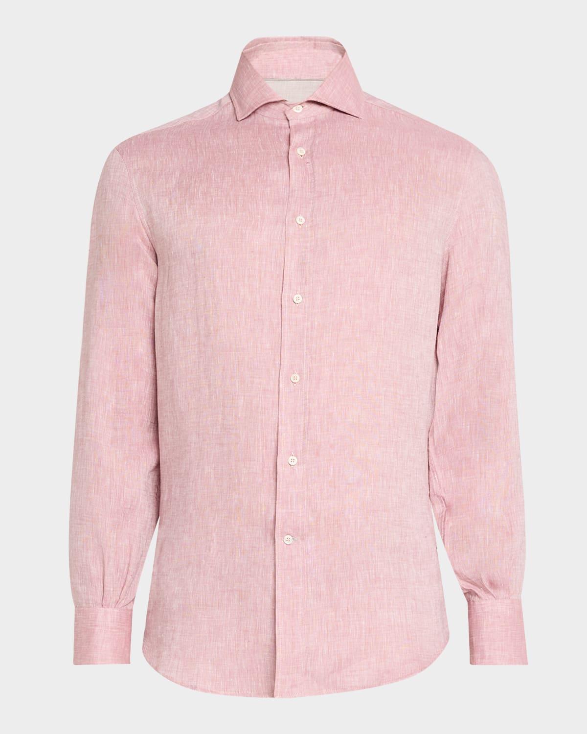 Men's Linen Sport Shirt Product Image