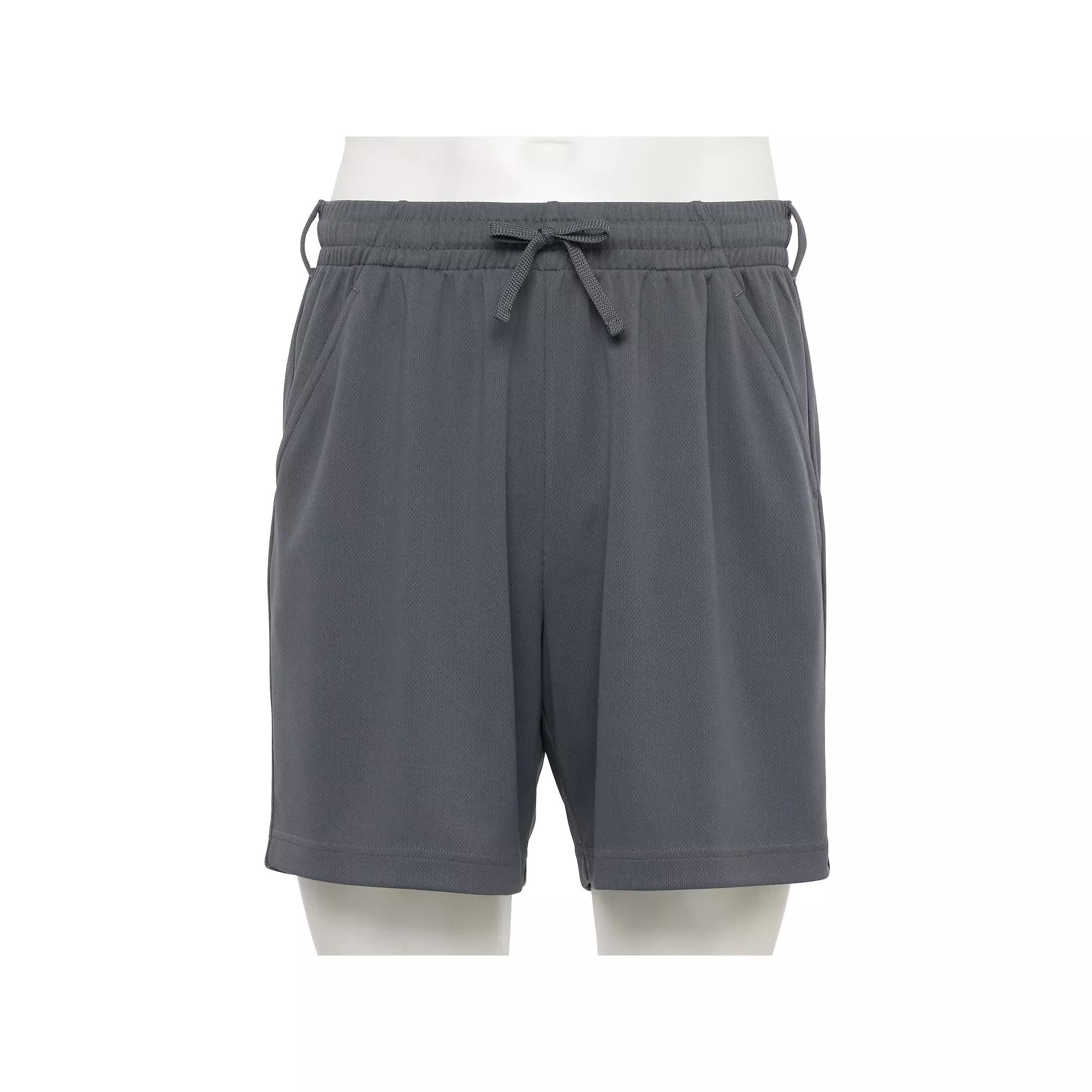 Men's Tek Gear® 7 in. Inseam Adaptive Mesh Shorts, Size: Large, Red Flower Product Image