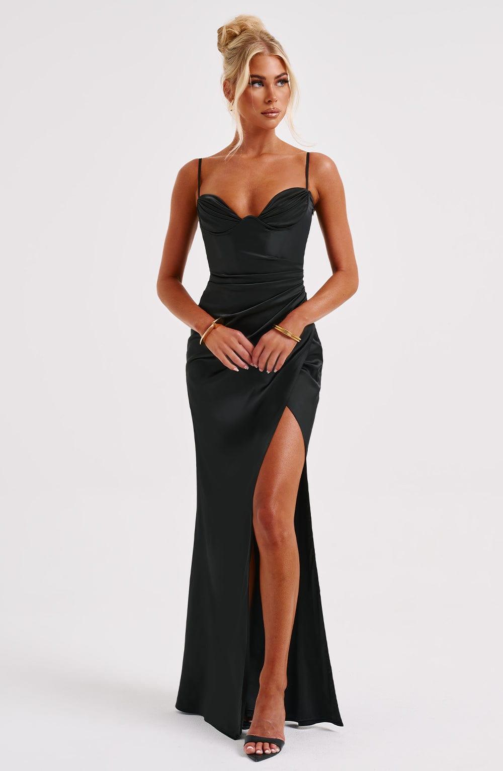 Zola Maxi Dress - Black Product Image