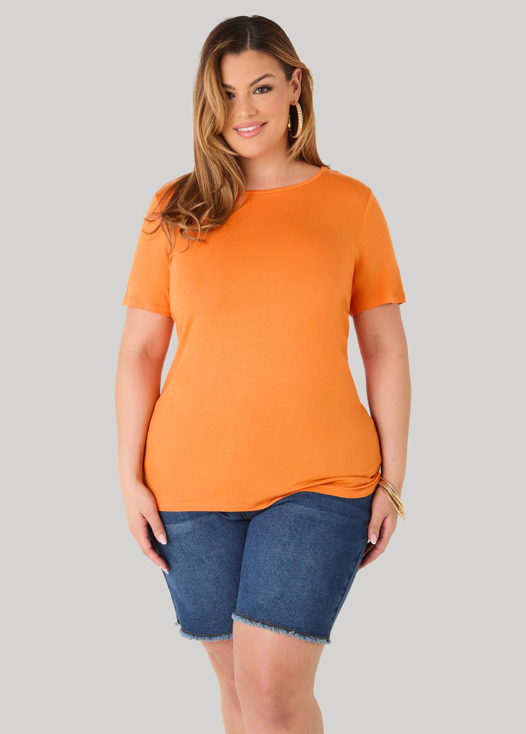 The Basic Crewneck Jersey Tee Product Image
