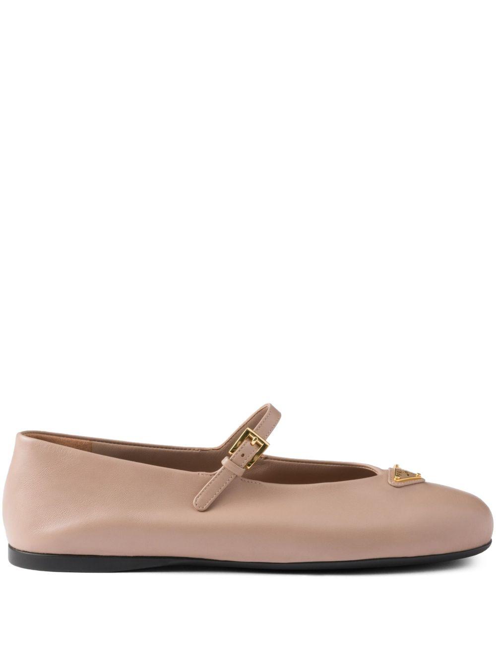 leather ballet flats  Product Image