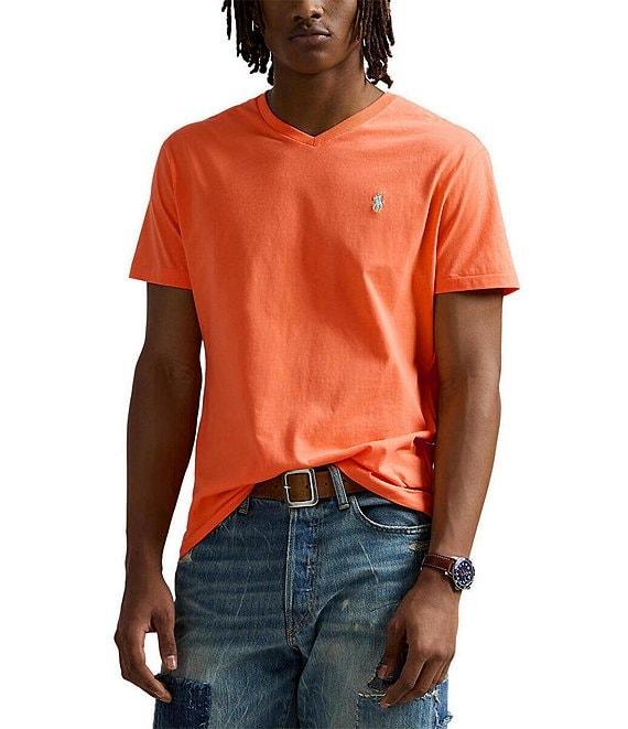 Polo Ralph Lauren Classic Fit Short Sleeve V-Neck T-Shirt Product Image