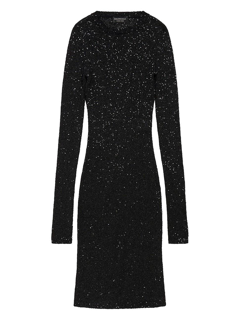 Womens Mini Crewneck Dress Product Image