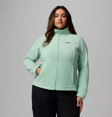 Columbia Womens Benton Springs Full Zip Fleece Jacket - Plus Size- Product Image