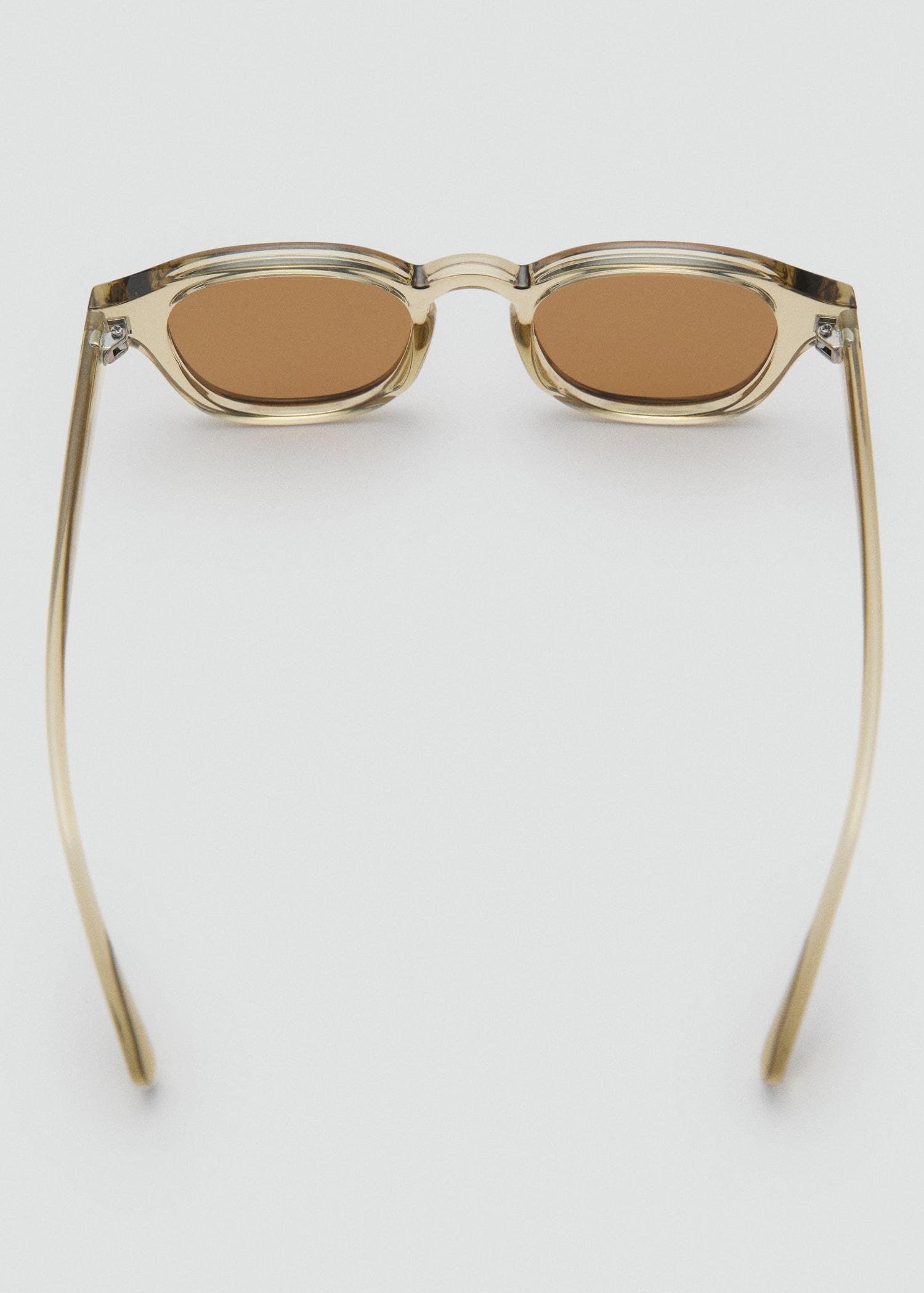 Semi-transparent frame sunglasses - Men | MANGO USA Product Image
