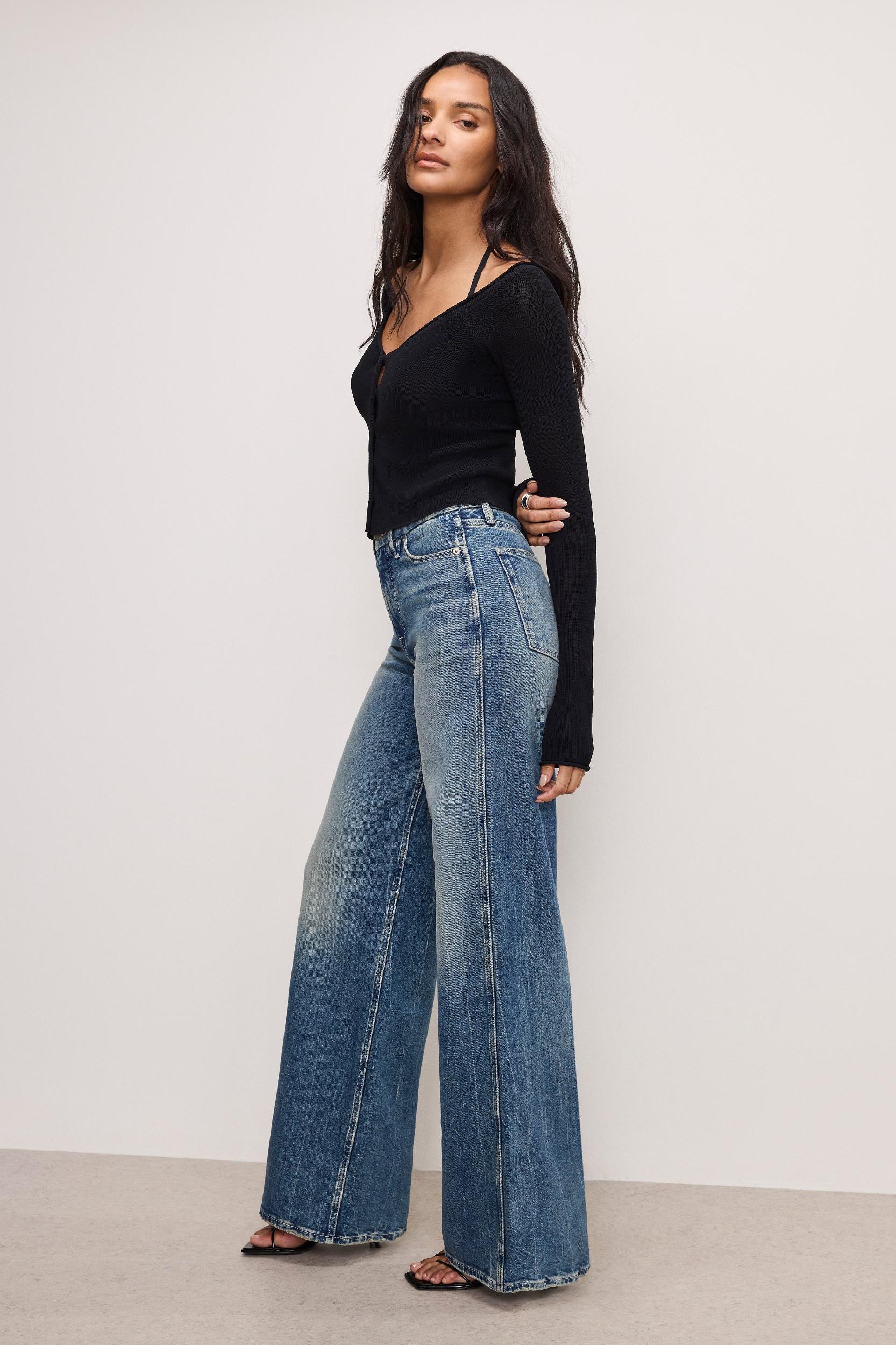 GOOD SKATE WIDE JEANS | INDIGO869 Product Image