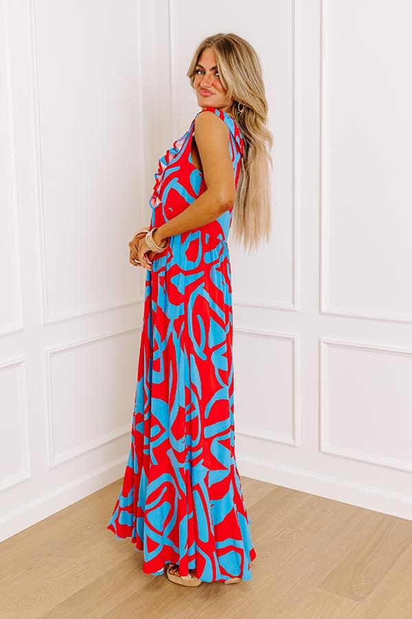 Lively Laughs Maxi Dress Product Image