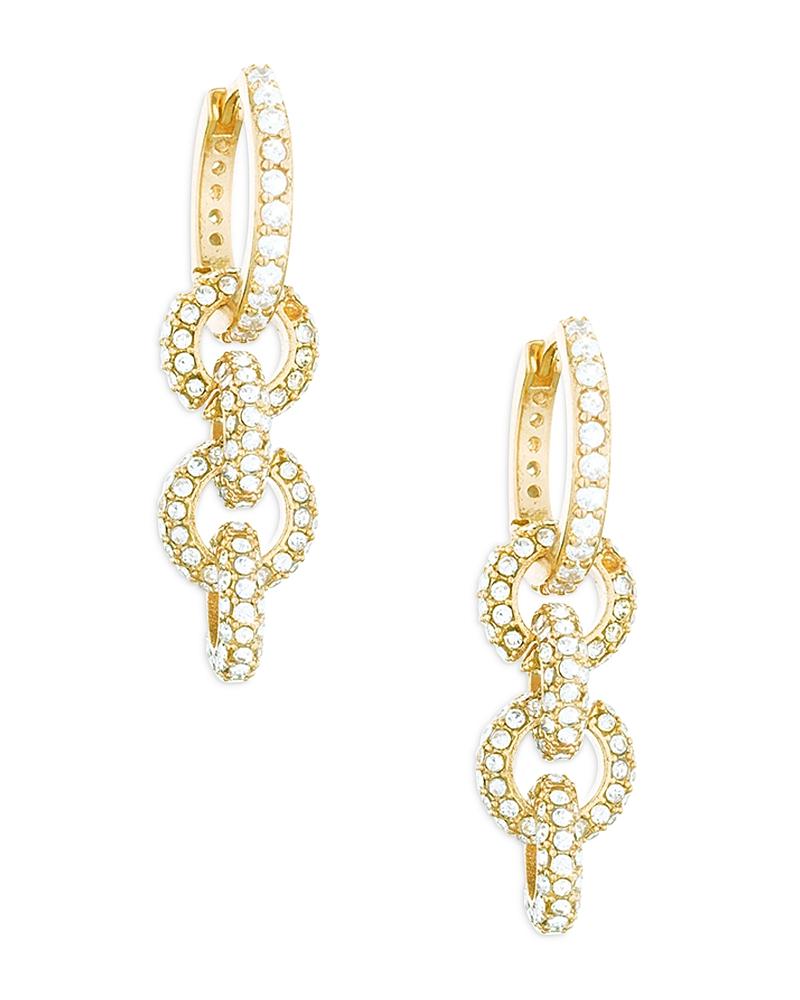 Ettika Multi Ring Crystal Dangle Earrings Product Image